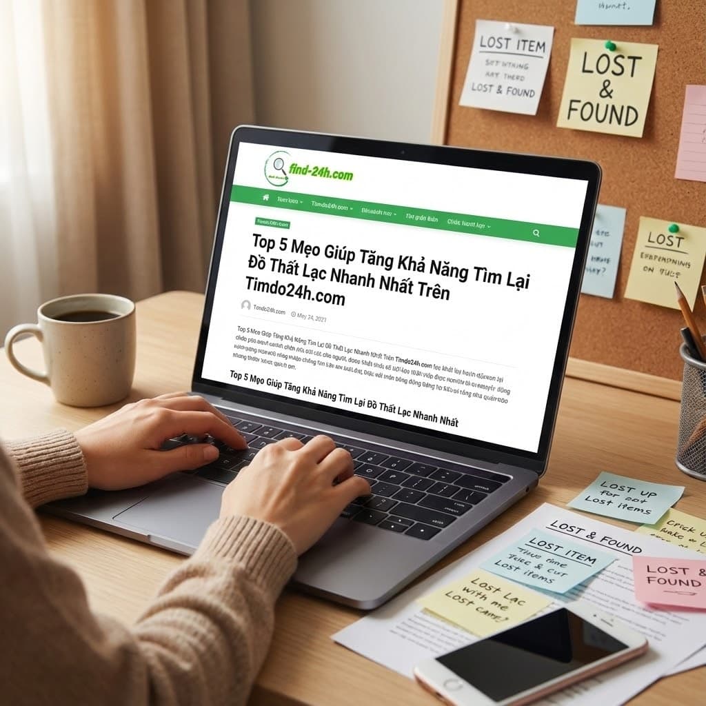Top 5 Mẹo Giúp Tăng Khả Năng Tìm Lại Đồ Thất Lạc Nhanh Nhất Trên Timdo24h.com