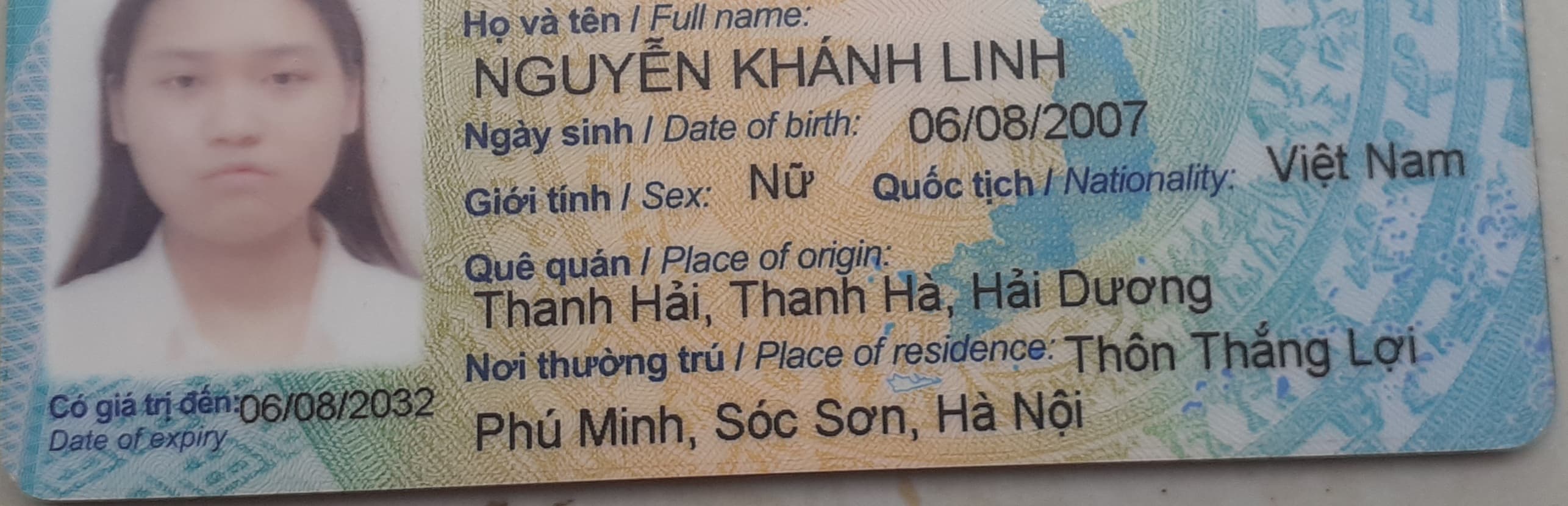 Nhặt được giấy tờ của Nguyễn Khánh Linh