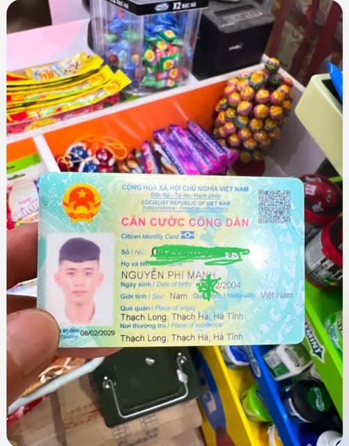 NHẶT ĐƯỢC CCCD TÊN NGUYỄN PHI MẠNH