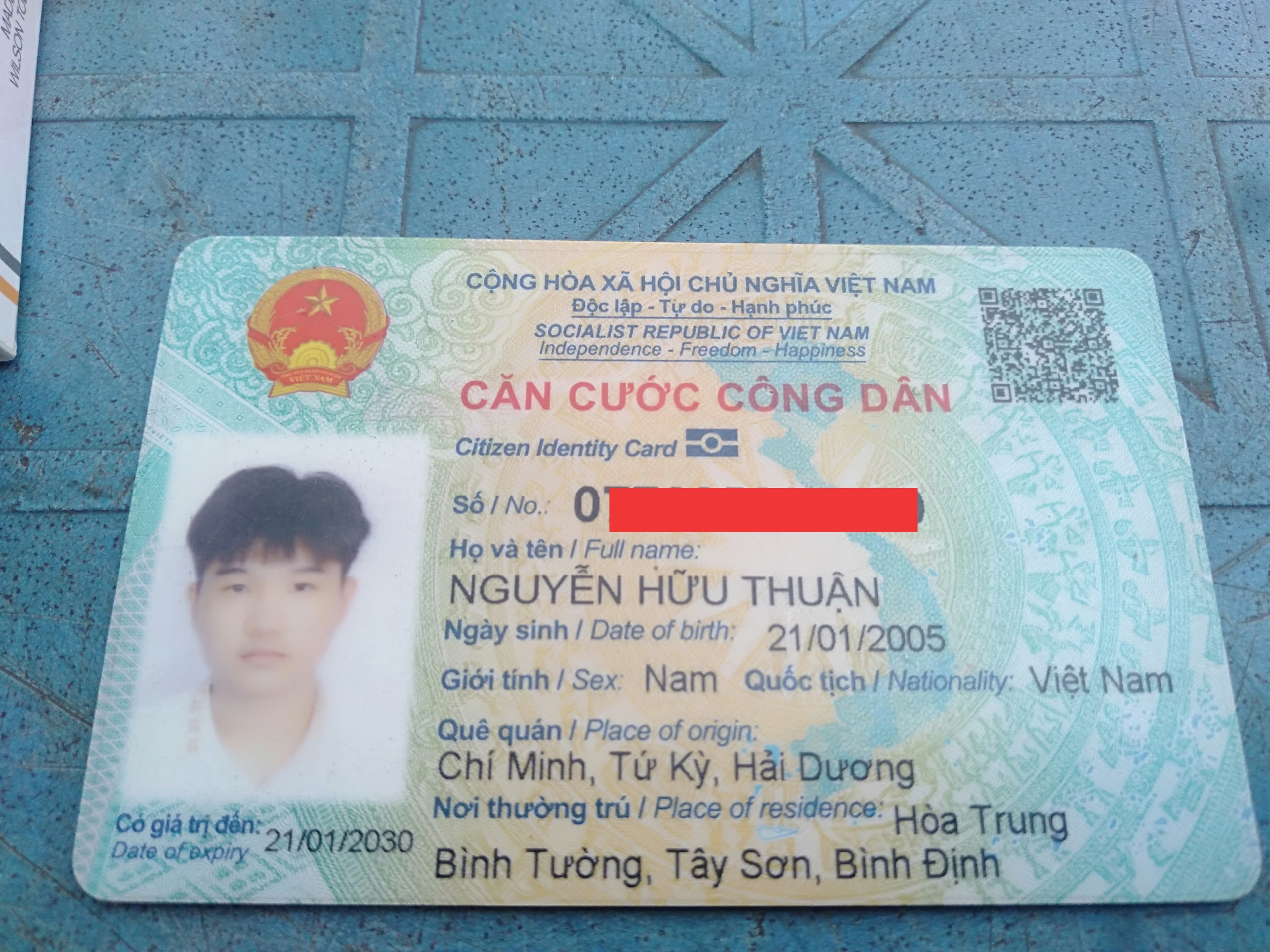 Nhặt được CCCD