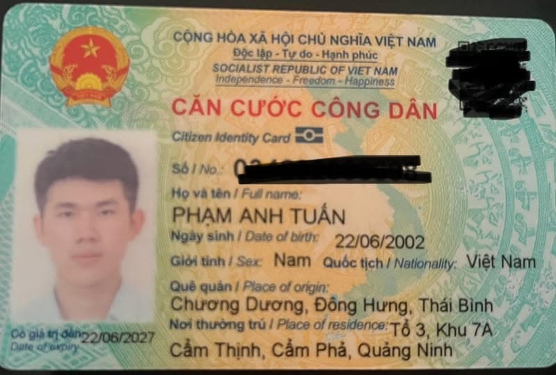 Nhặt được giấy tờ: này