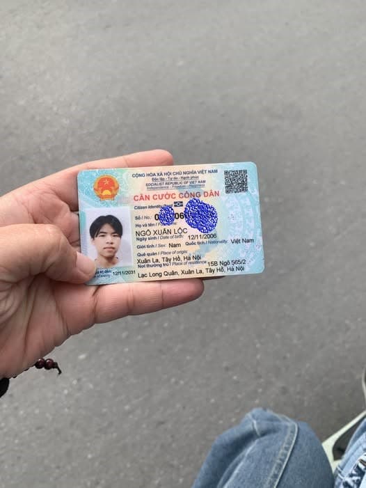 Nhặt được giấy tờ Ngô Xuân Lộc