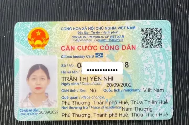 Nhặt Được Cccd Của Bạn Nhi Đánh Rơi, Cần Liên Hệ Nhận Lại