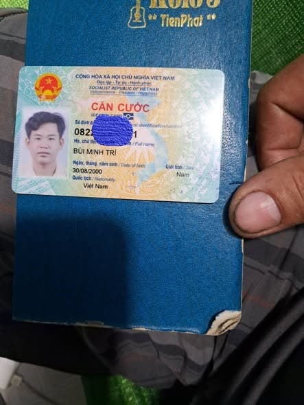 Nhặt được giấy tờ Bùi Minh Trí