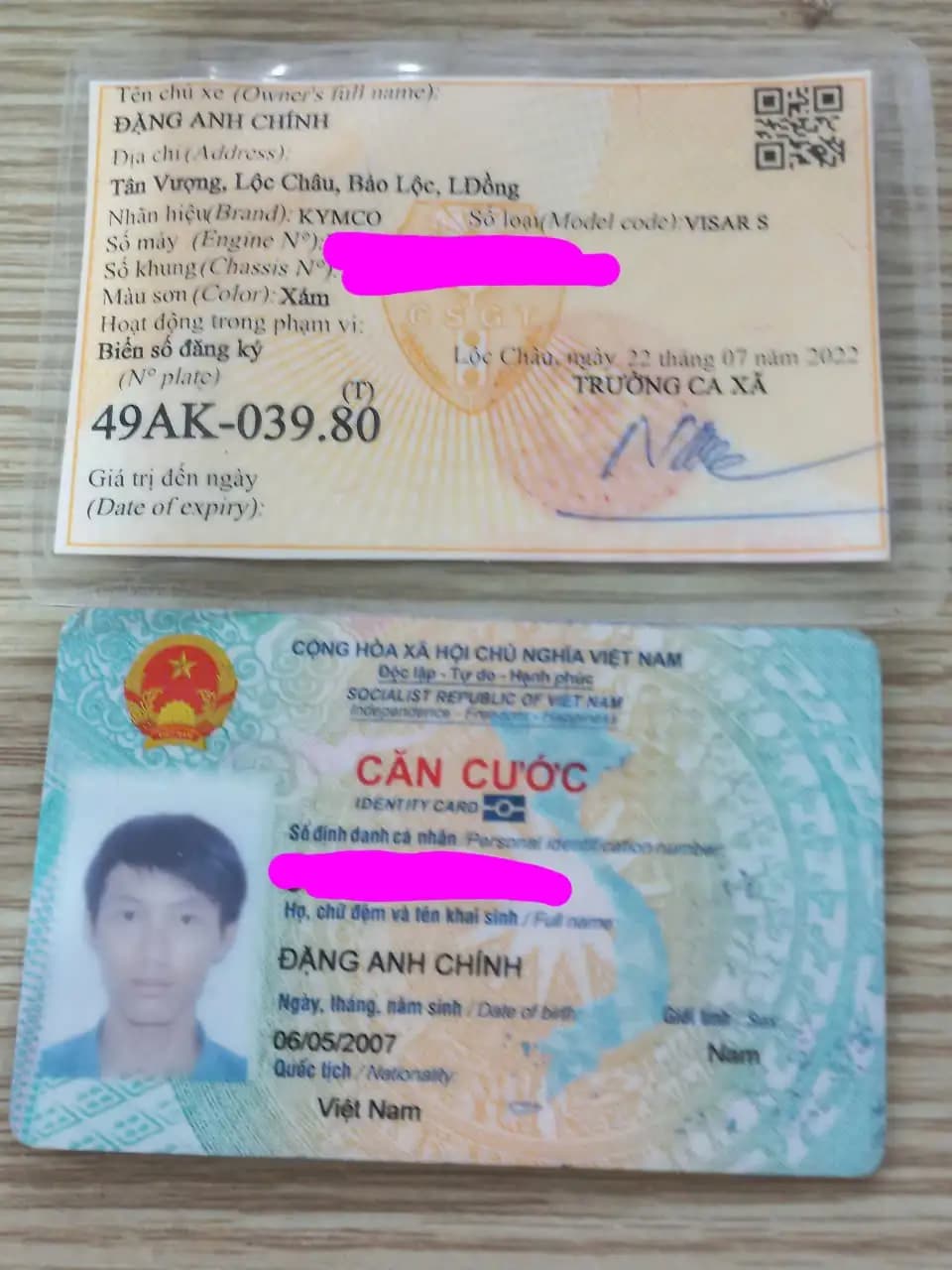 Nhặt được ví tiền