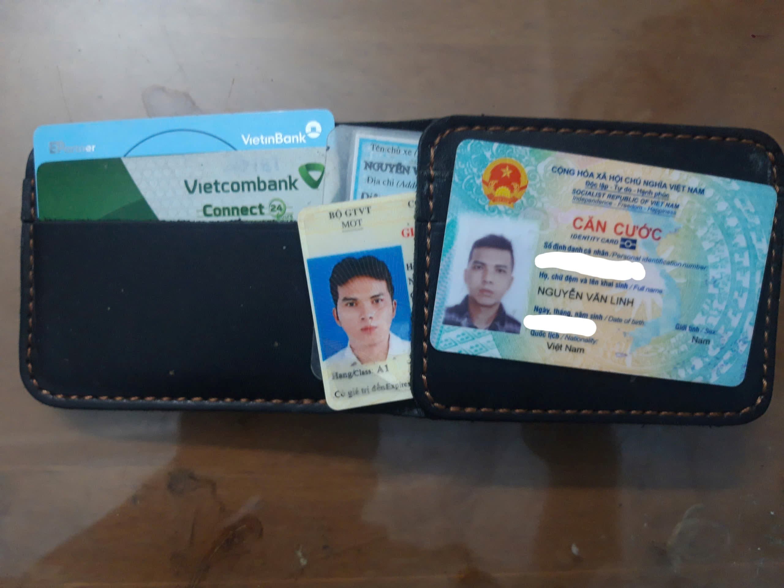 Nhặt được Ví Nguyễn Văn Linh tại Quảng Nam