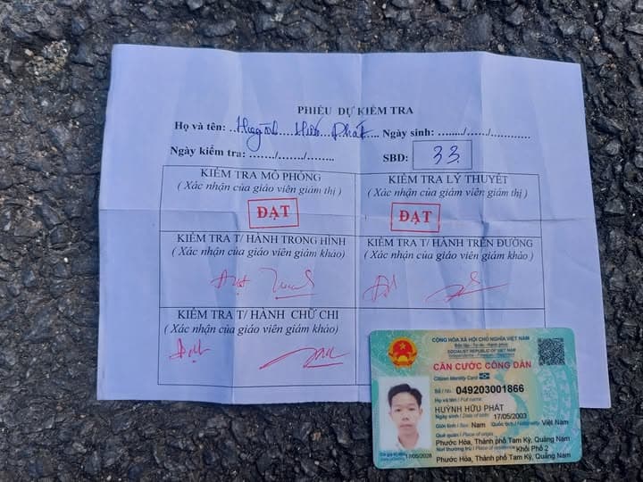 Nhặt được giấy tờ