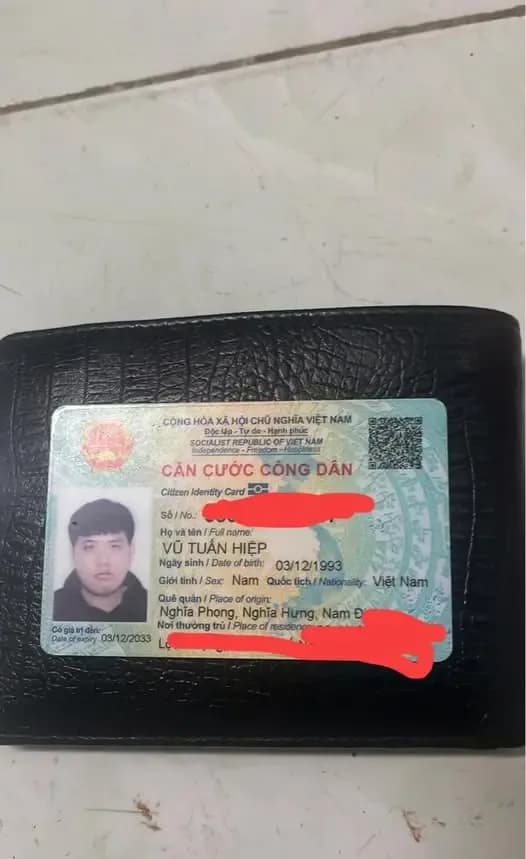 Nhặt được đồ thất lạc chưa rõ chủ sở hữu, liên hệ nhận lại