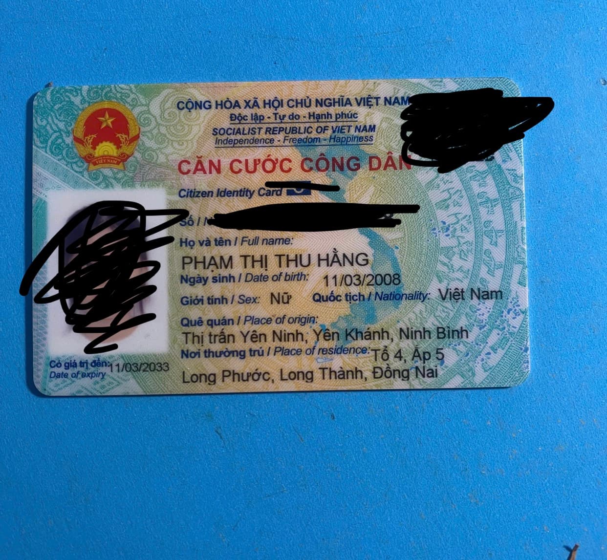 em tìm cccd bị rơi mất trên đoạn từ gò vấp qua bình thạnh ạ