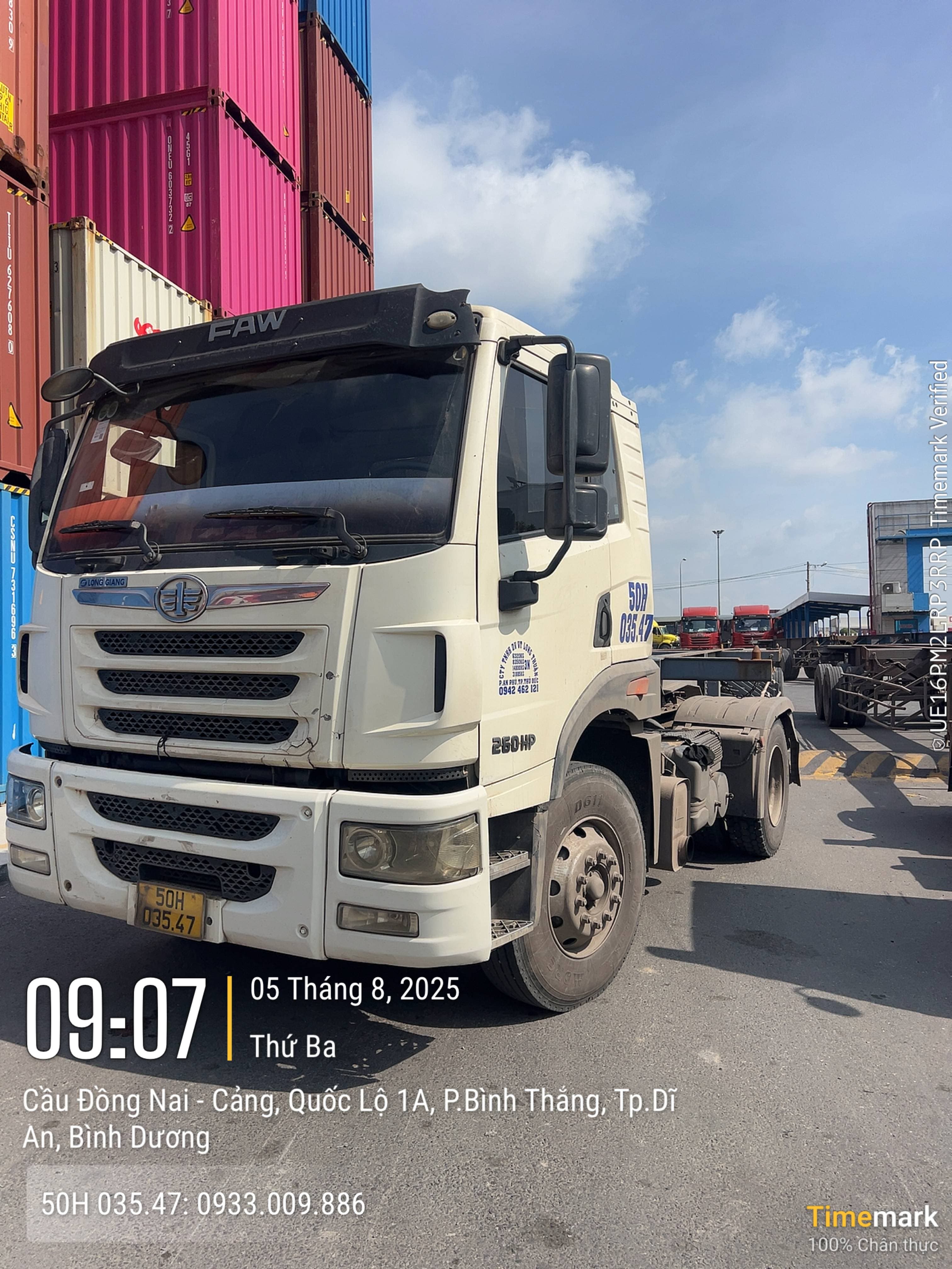 Bảng số xe tải