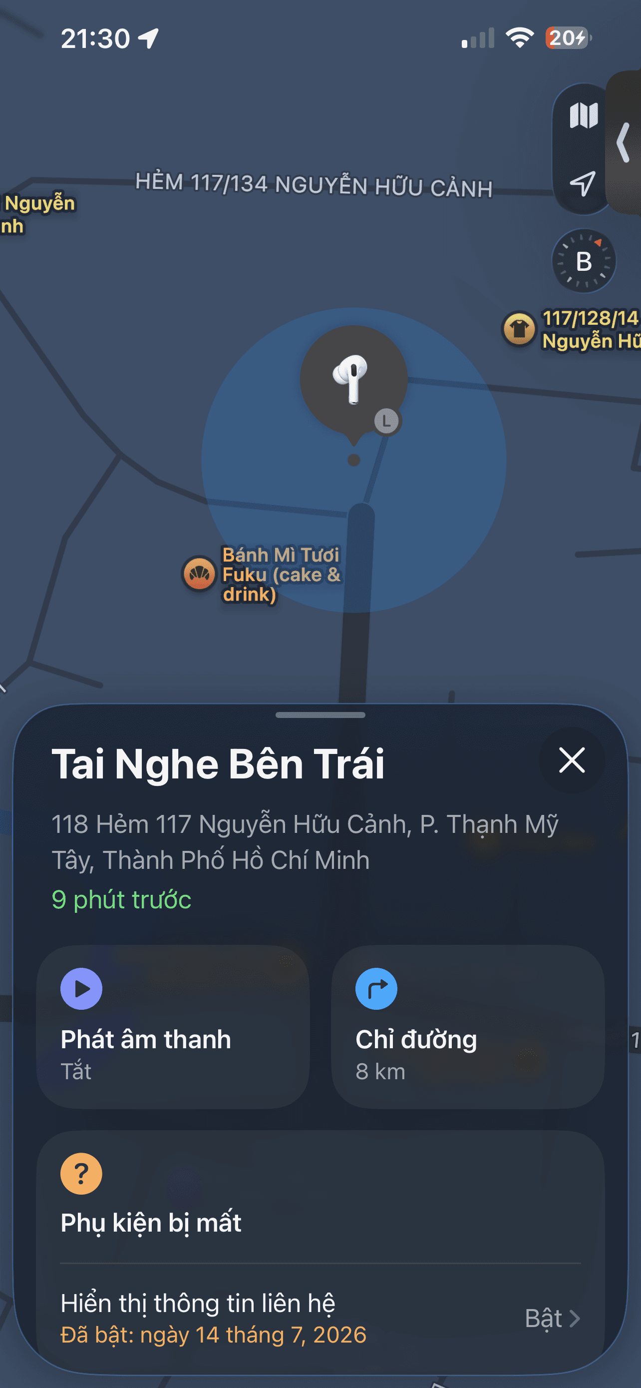 Dạ em bị rớt một tai nghe bên trái Airpod Pro ạ. Mong ai tìm được cho em xin lại, em có hậu tạ ạ.