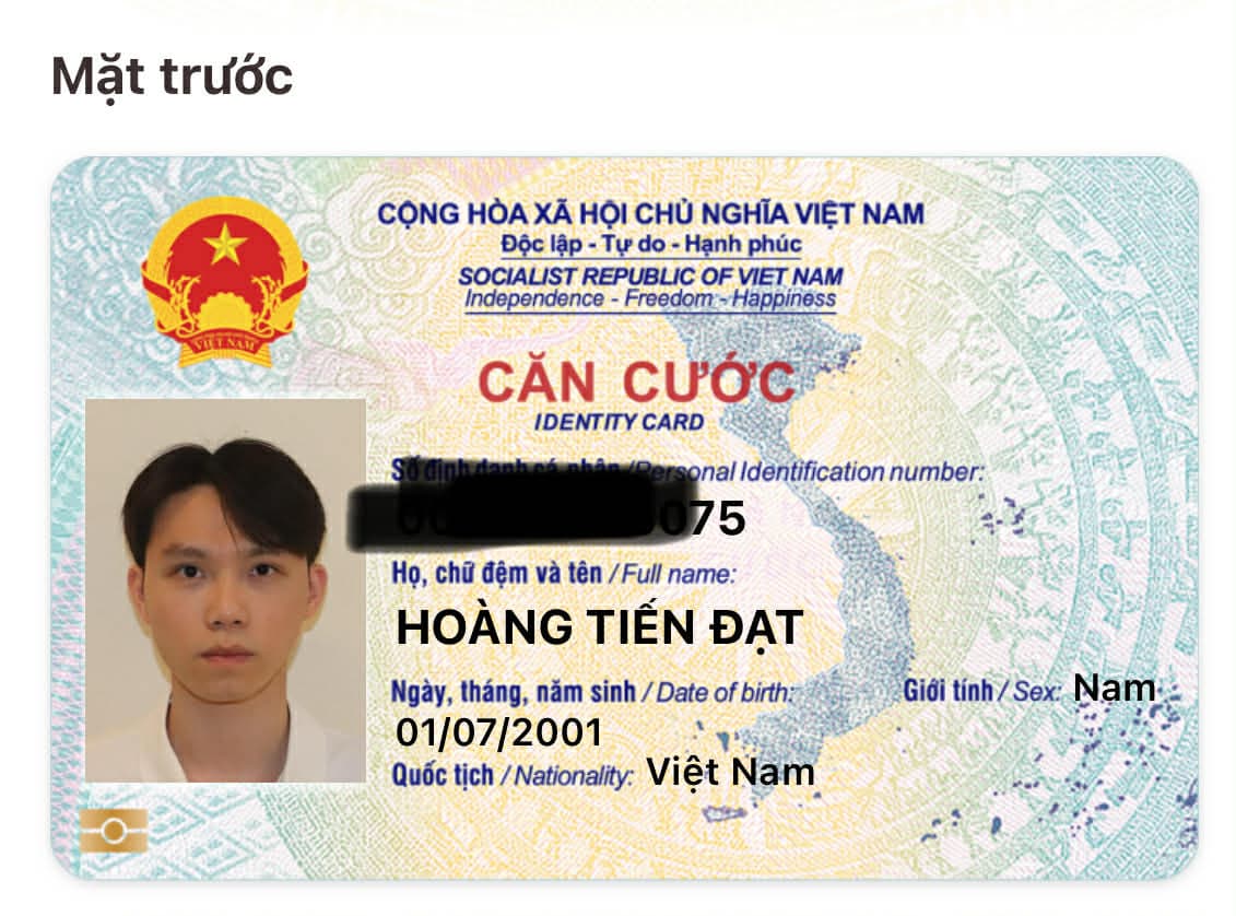 Tìm ví Hoàng Tiến Đạt rơi ở tòa Discovery Complex Cầu Giấy