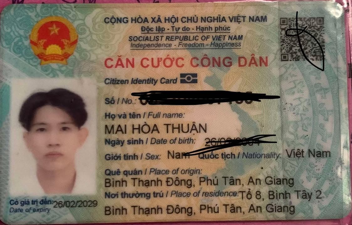 Mất ví giấy tờ