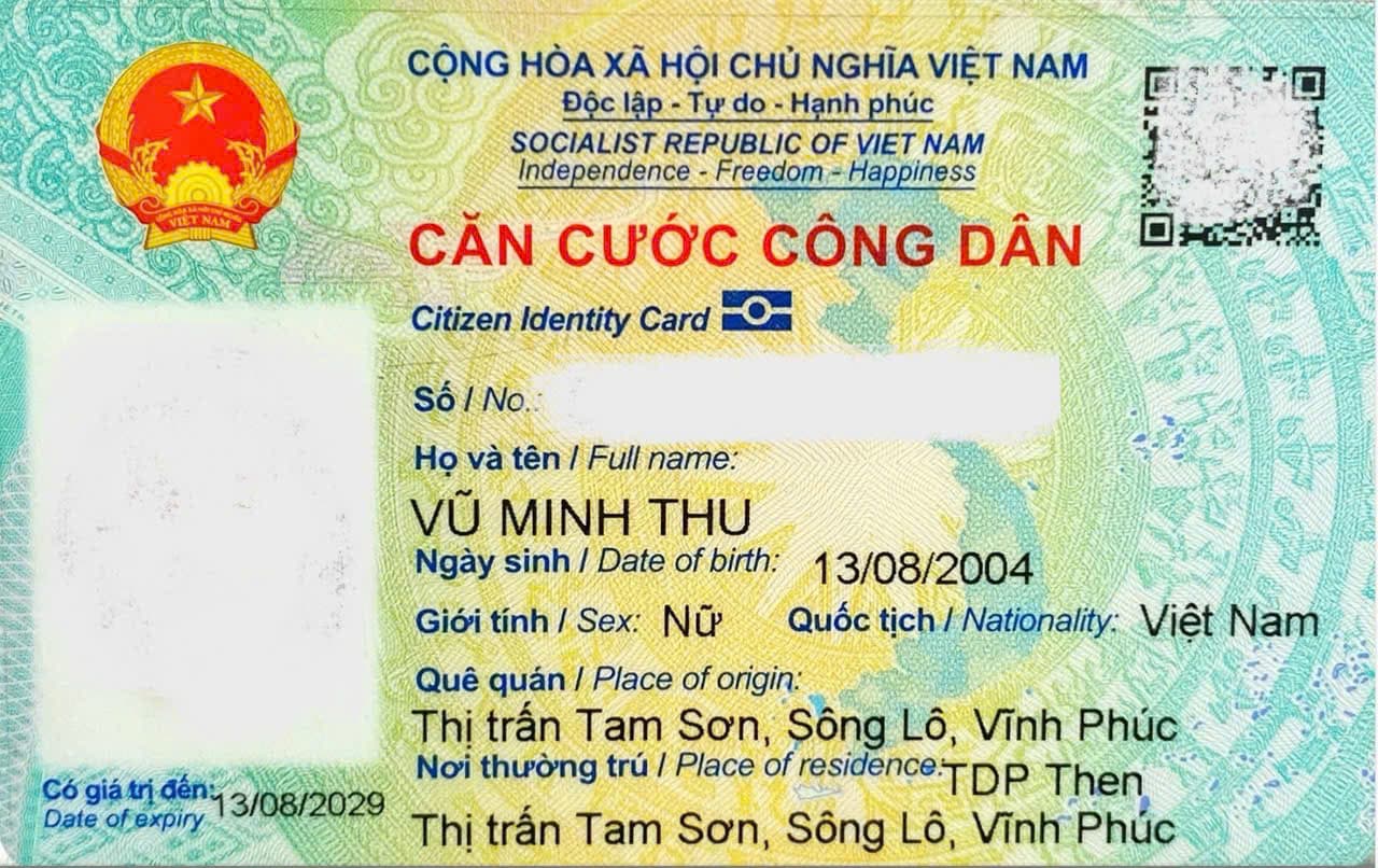 TÌM VÍ VÀ GIẤY TỜ VŨ MINH THU 2004 RƠI TẠI HÀ NỘI