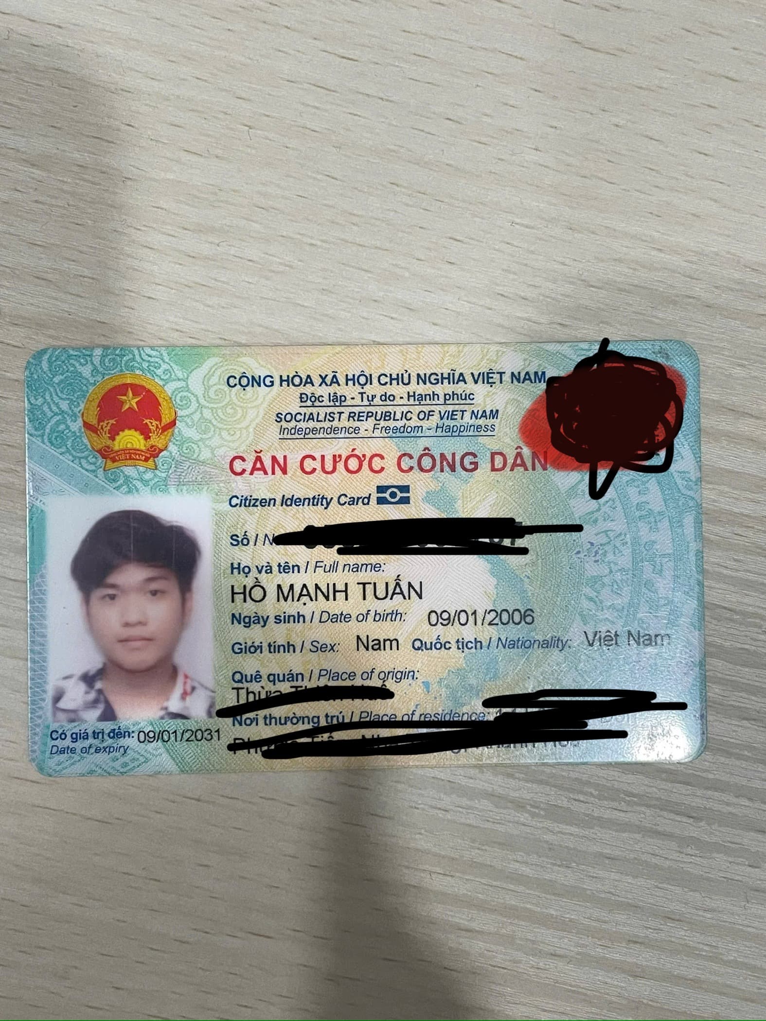 Hồ Mạnh Tuấn 2006 rơi ở Nha Trang