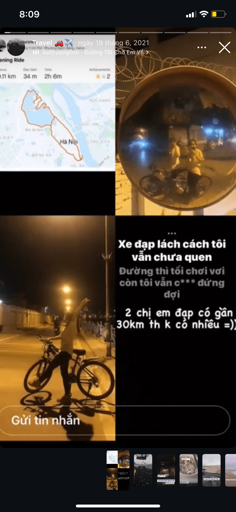 Em bị mất xe đạp , mất ở Lò Đúc, Hà Nội 