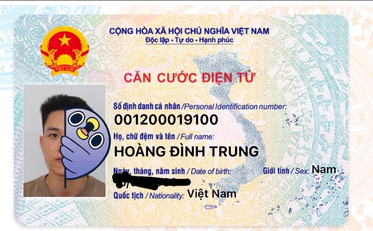 Tìm ví mầu đen bên trong có nhiều giấy tờ mang tên HOÀNG ĐÌNH TRUNG - 2000