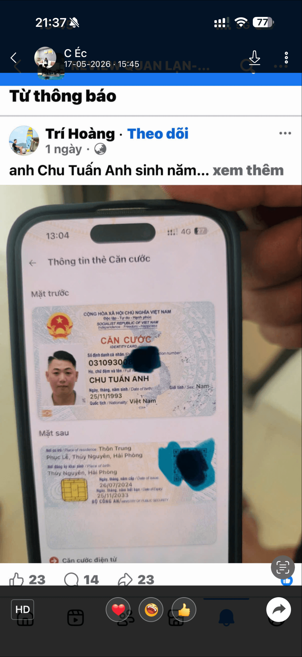 Tìm đồ thất lạc