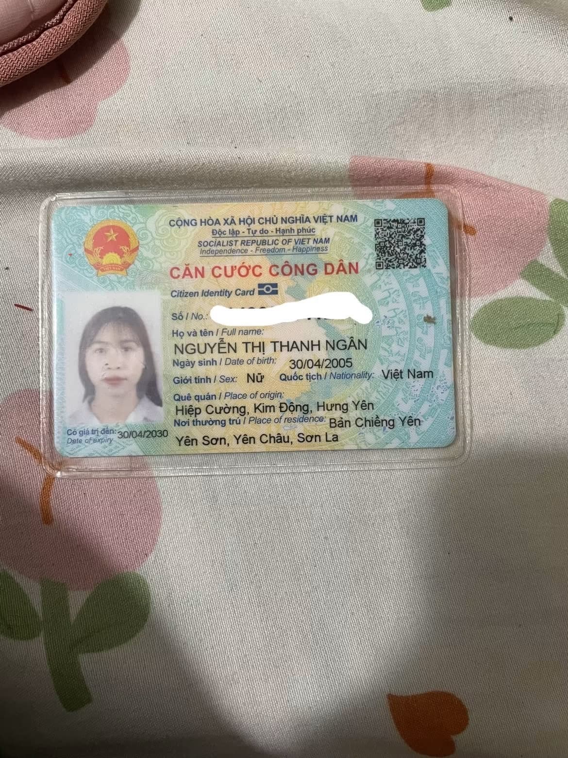 Tôi tên là Nguyễn thị Thanh ngân.Trưa ngày mùng 10-8/2026 trên đường đi từ yên sơn về yên châu
