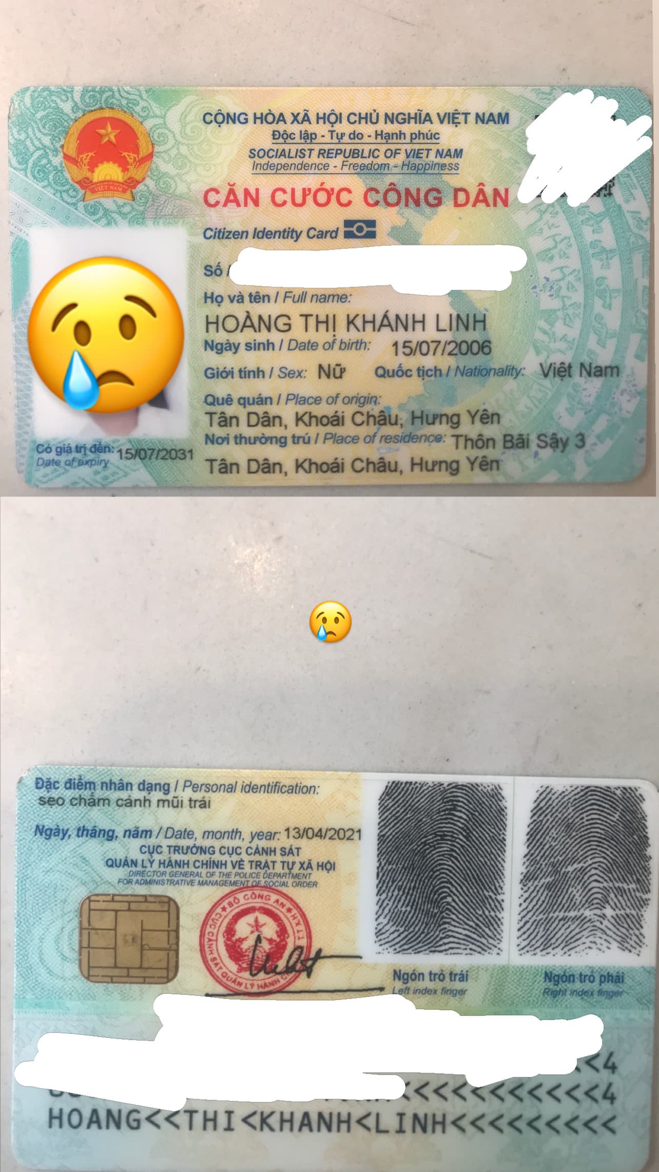 Tìm ví giấy tờ tại Cầu Giấy