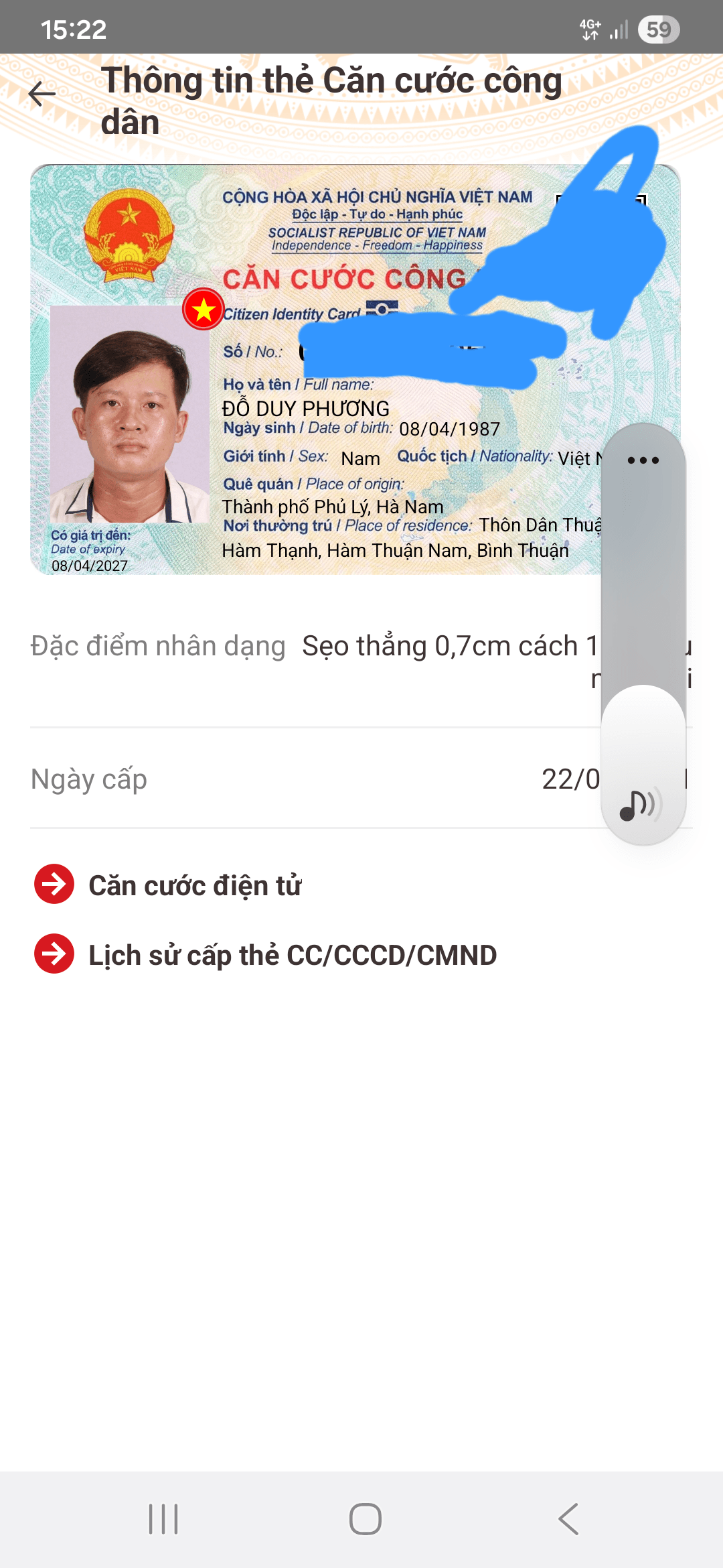 bị rơi ví.  