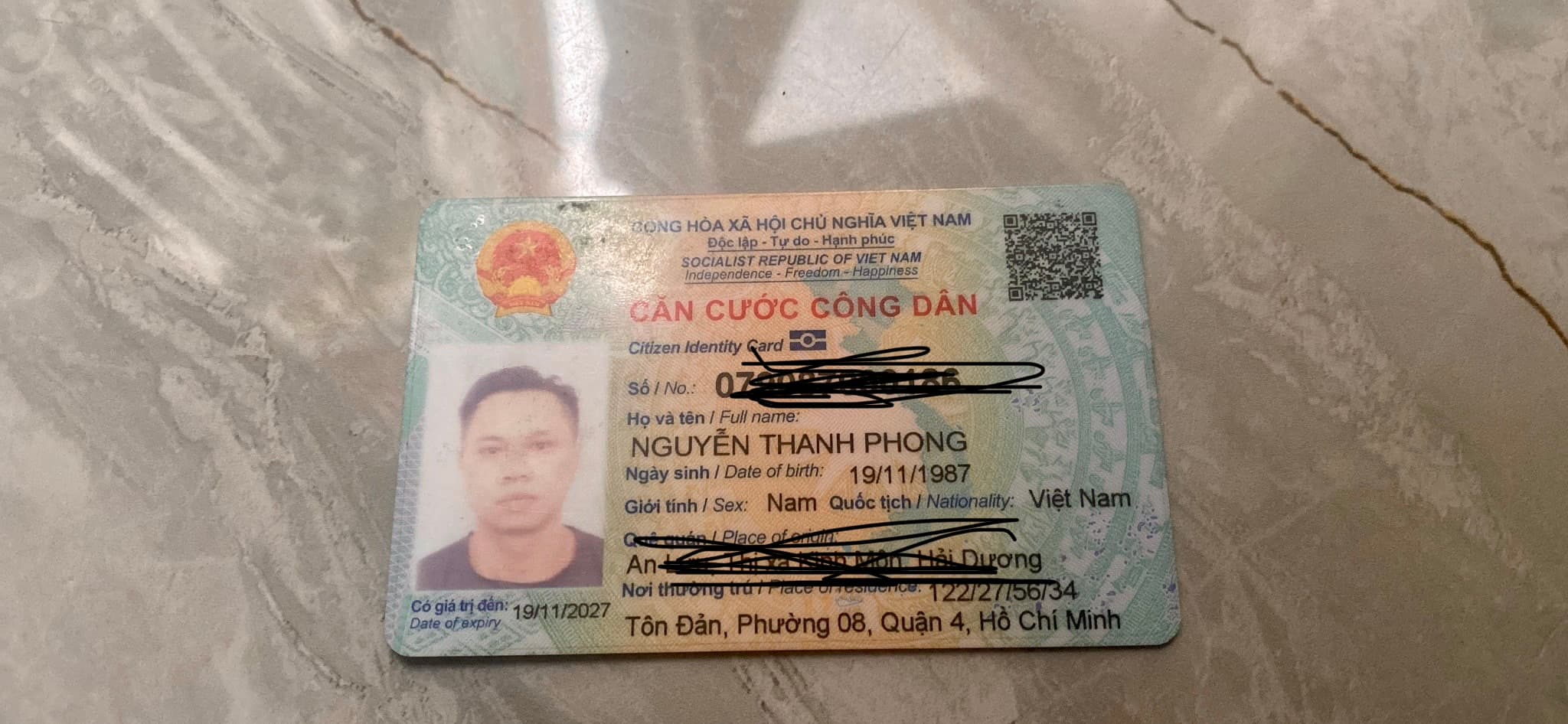 Tìm ví giấy tờ 