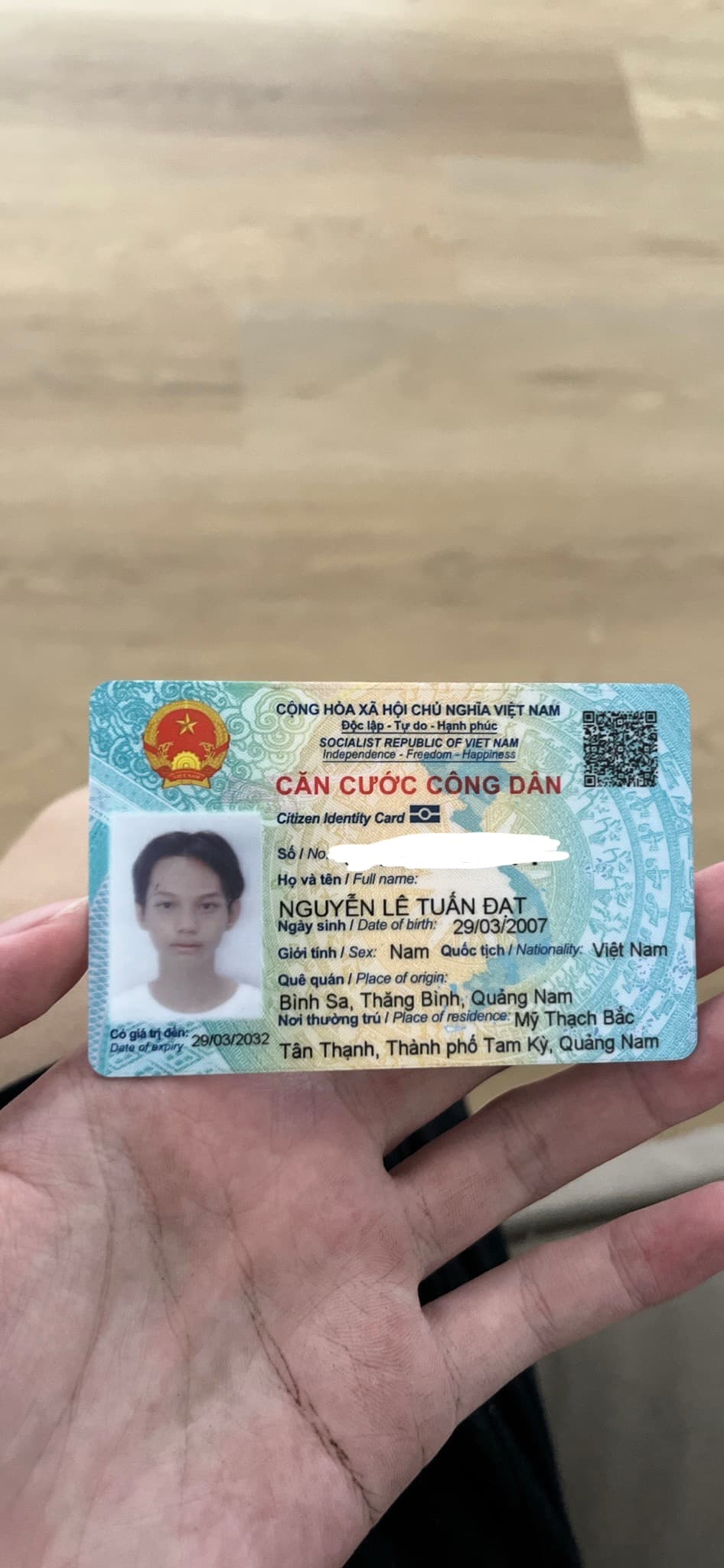 Rơi ví Nguyễn Lê Tuấn Đạt 2007 ở Đà Nẵng