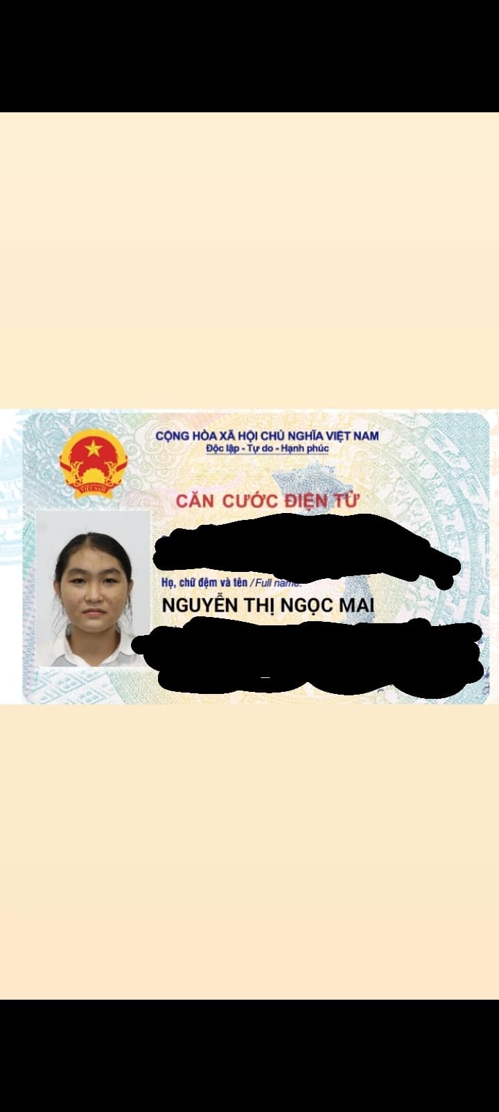 RƠI VÍ/GIẤY TỜ TÙY THÂN  NGUYỄN THỊ NGỌC MAI 2007 RƠI Ở TPHCM