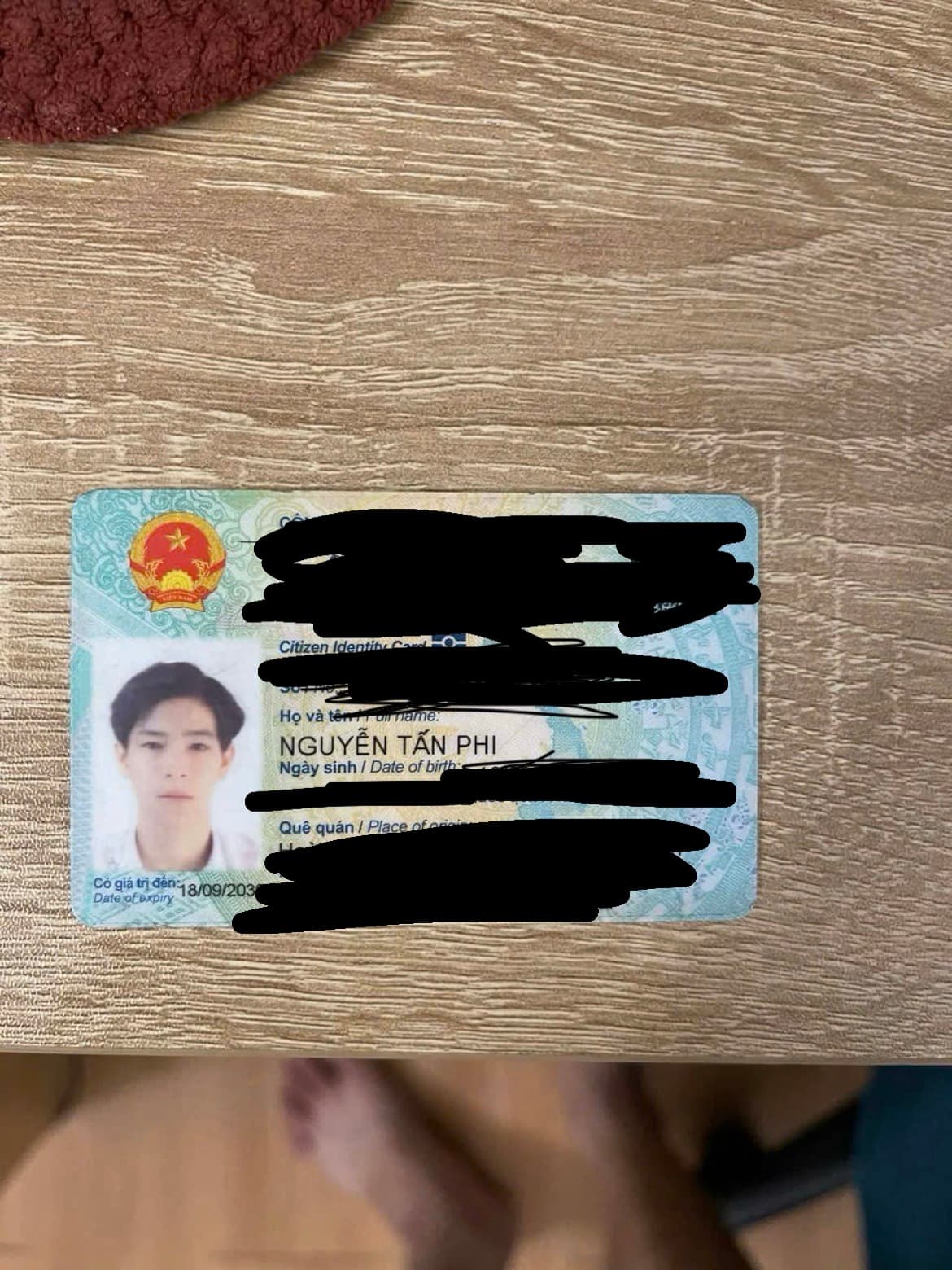 Mất ví giấy tờ