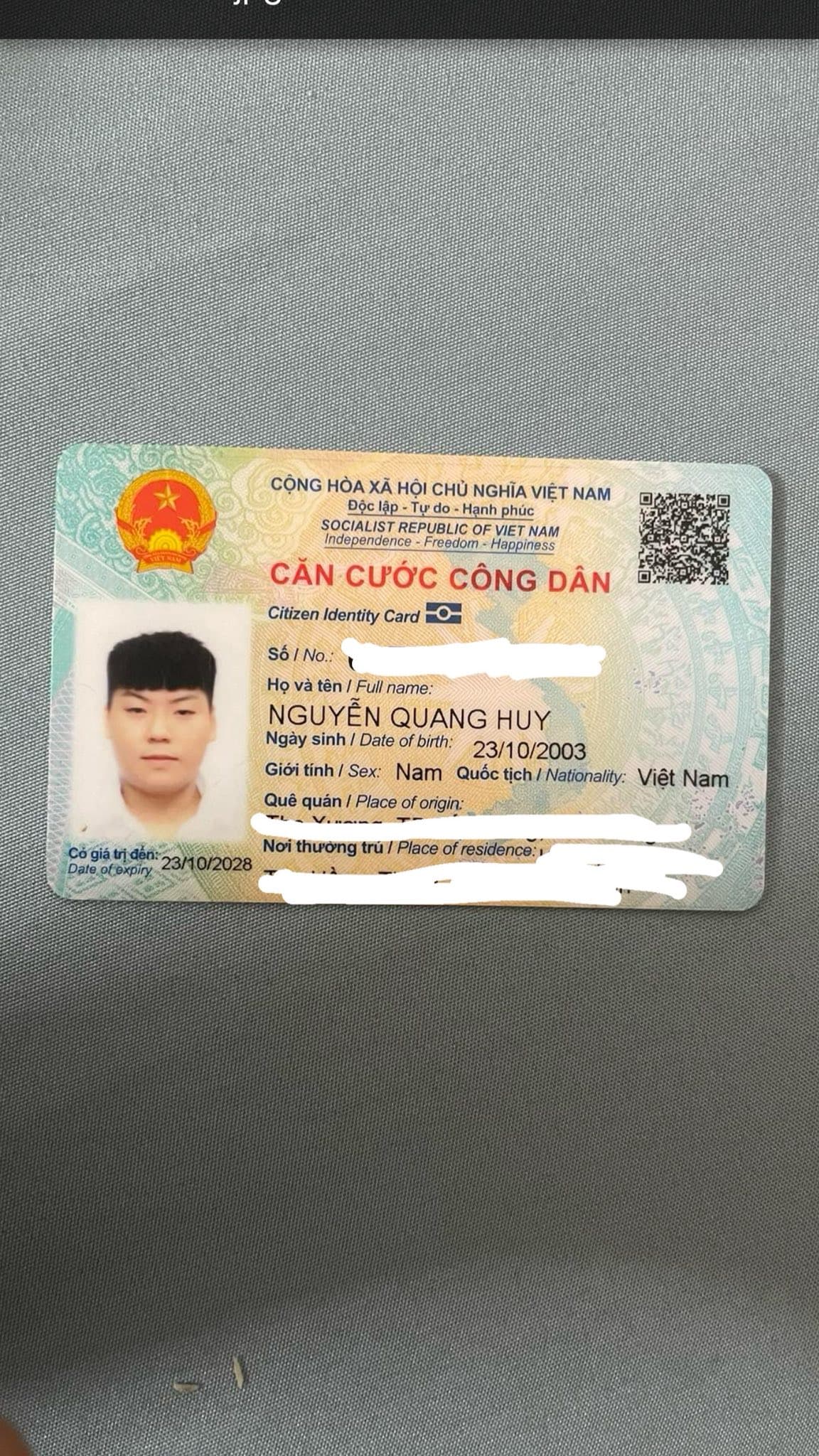 Rơi Ví Nguyễn Quang Huy 2003 Rơi Ở Hà Nội