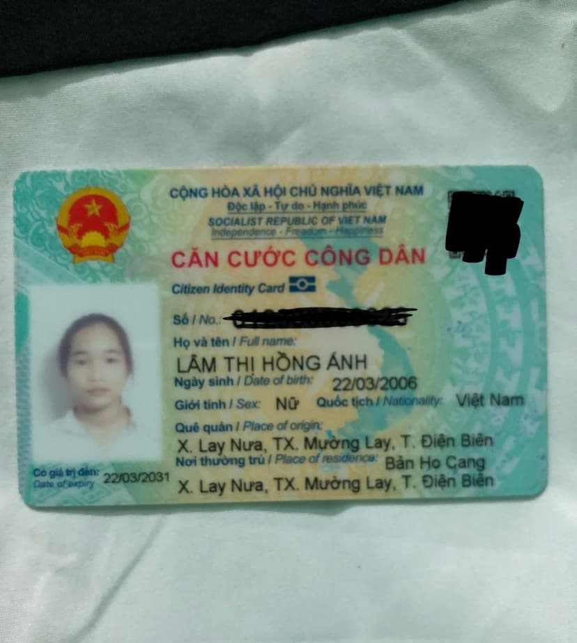 tìm ví bị rơi ở Điện Biên