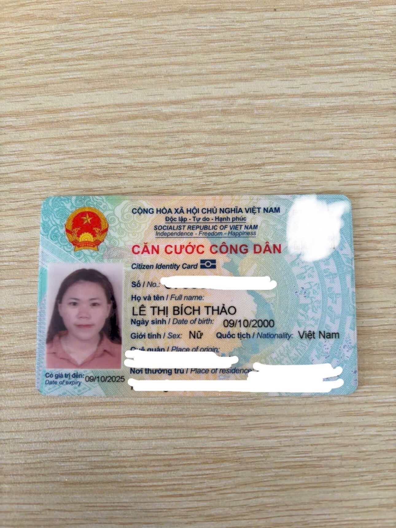 Mình bị mất ví