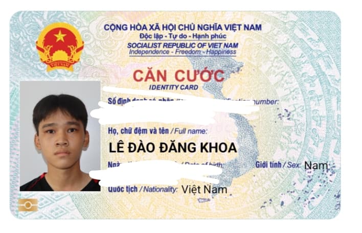 Rơi ví màu đen, có cccd , tiền mặt, tên Lê Đào Đăng Khoa 2010 rơi ở định quán, đồng nai