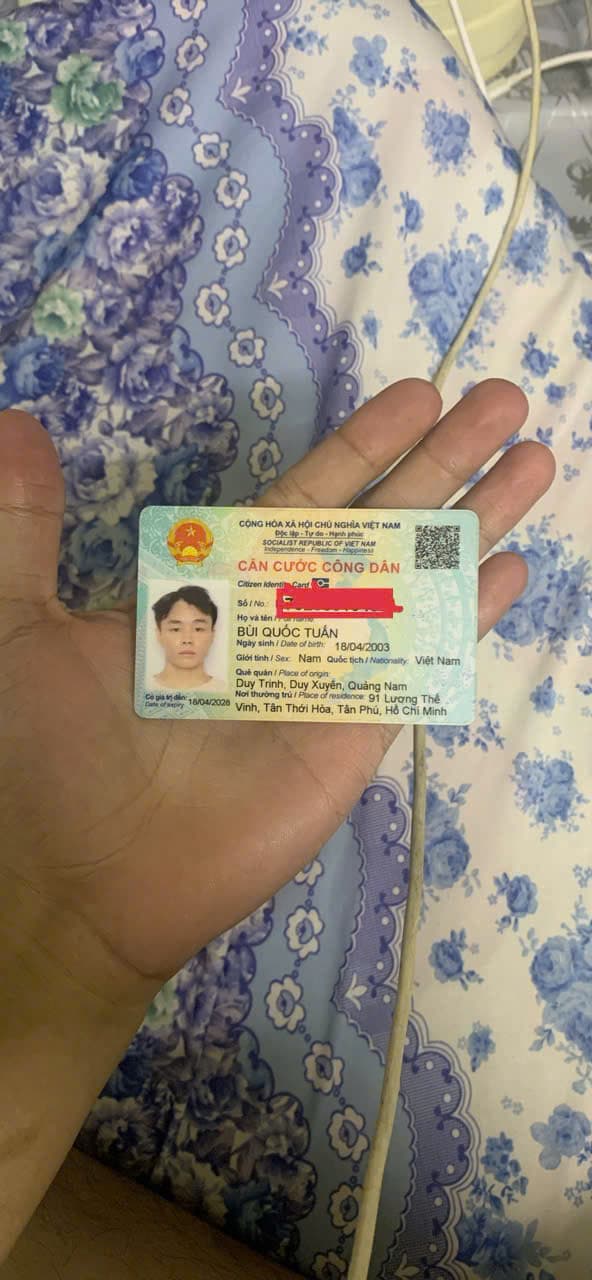 Rơi ví giấy tờ