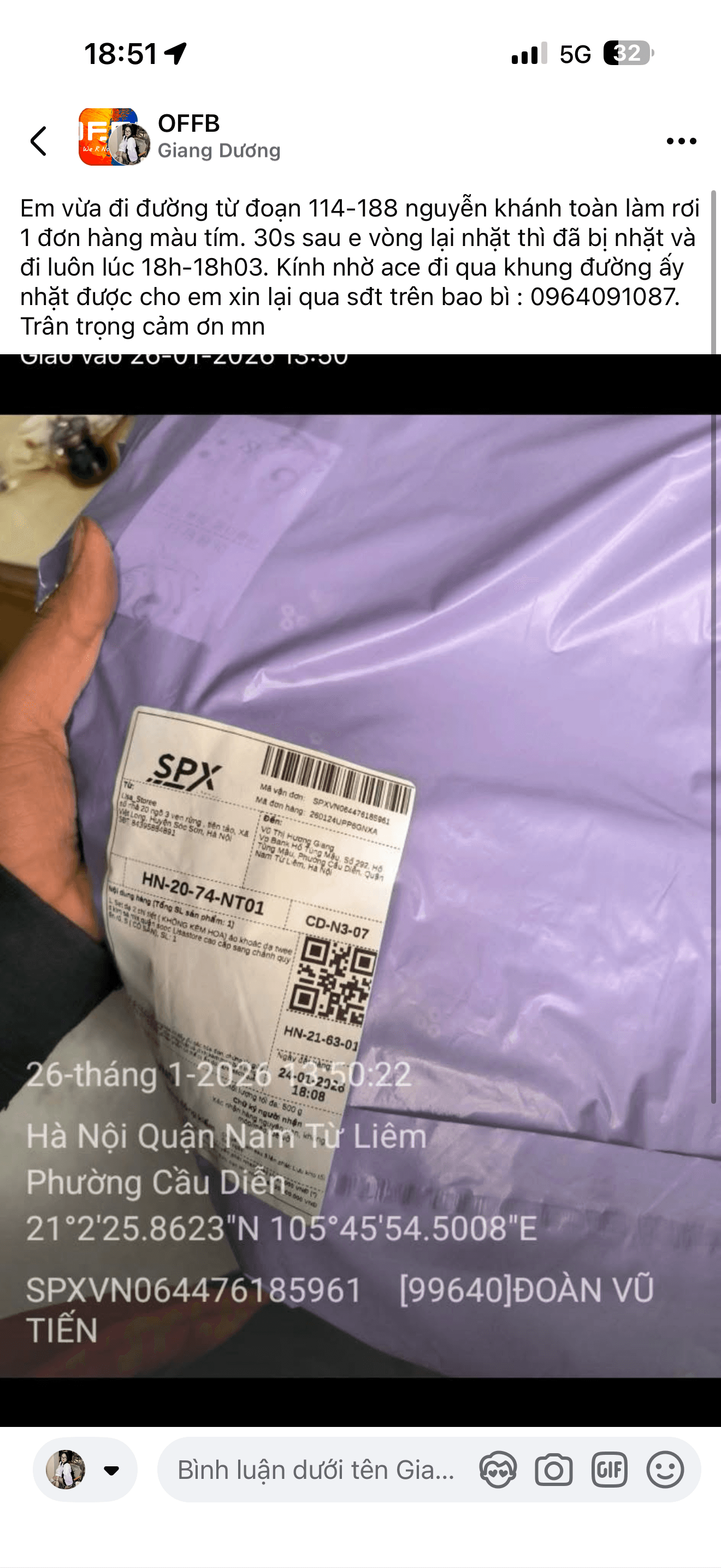 Góc tìm đồ thất lạc 114-118 nguyễn khánh toàn