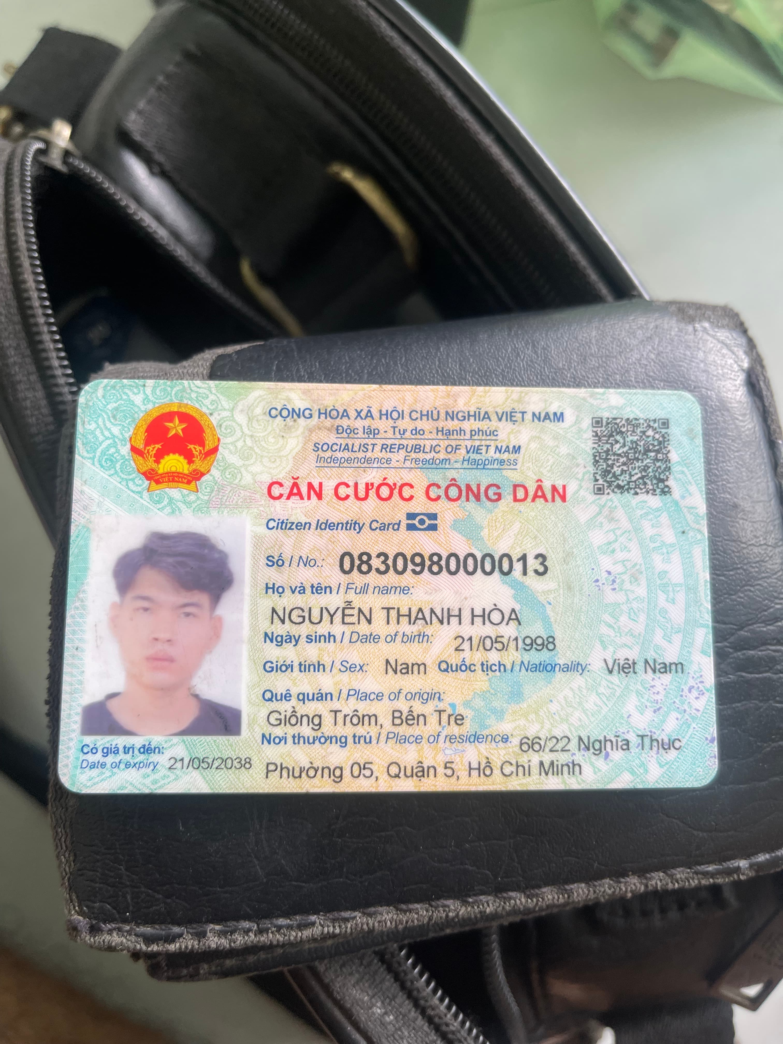 Rơi ví Nguyễn Thanh Hoà ở Bình Dương cũ