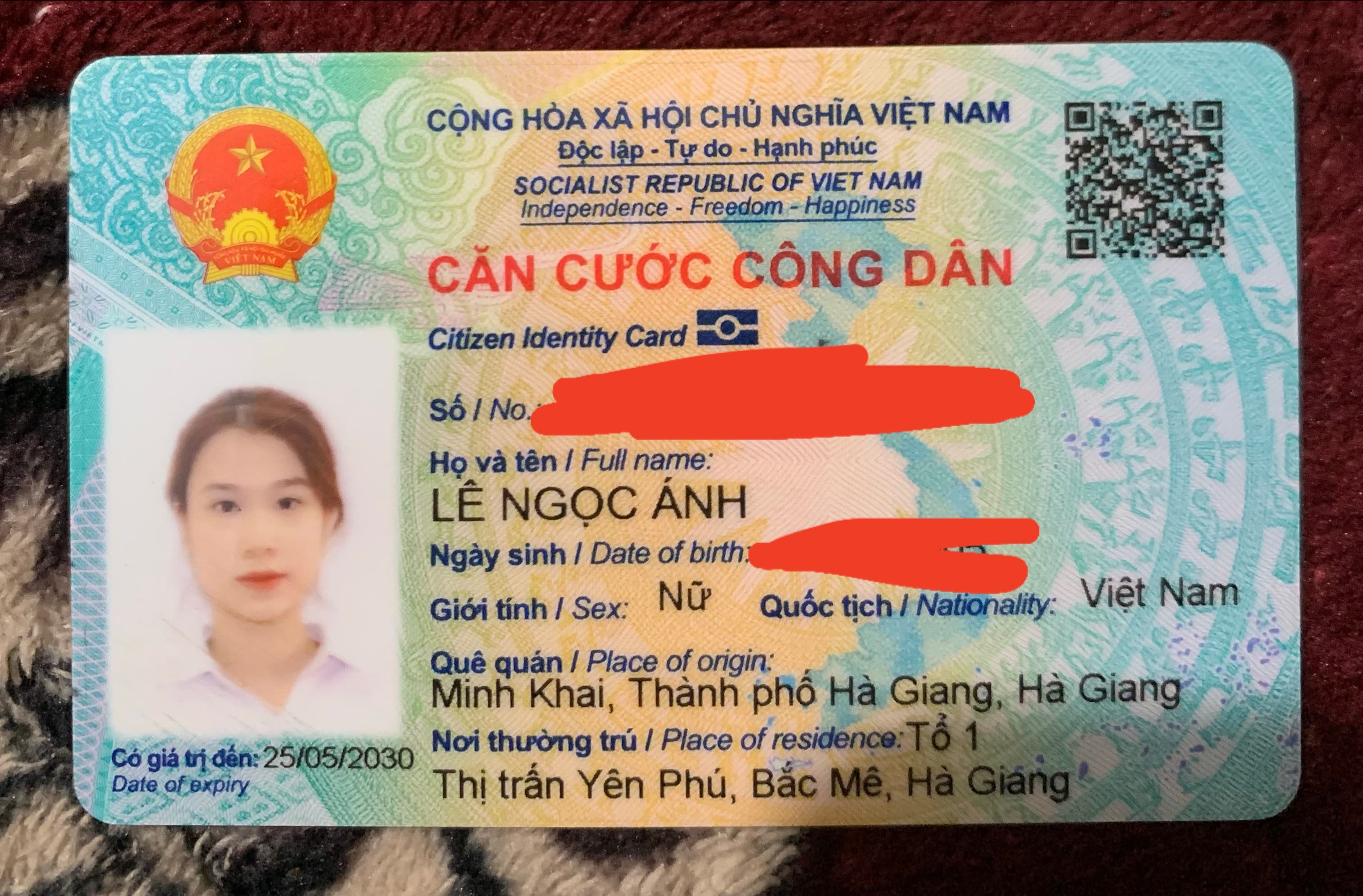 Tìm ví bị rơi tại thành phố Hà Giang