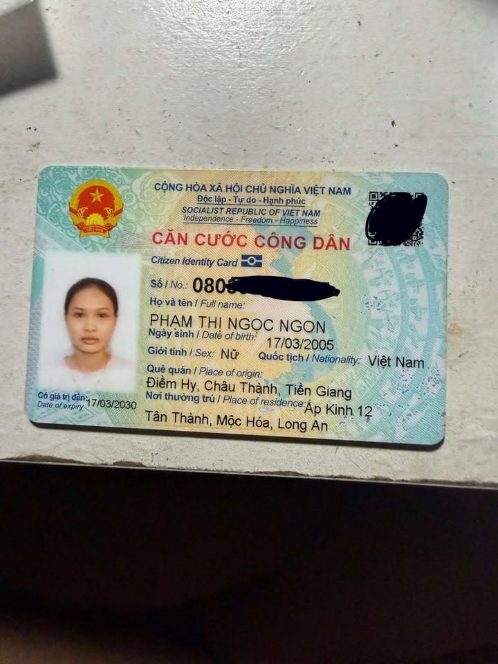 Mất ví giấy tờ