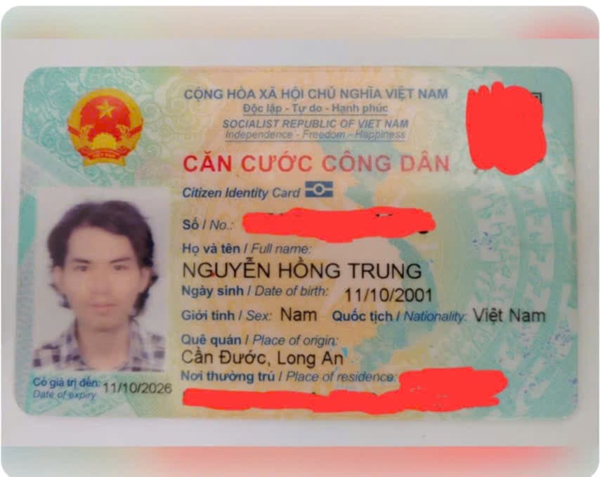 RƠI VÍ/ GIẤY TỜ TÙY THÂN 2001