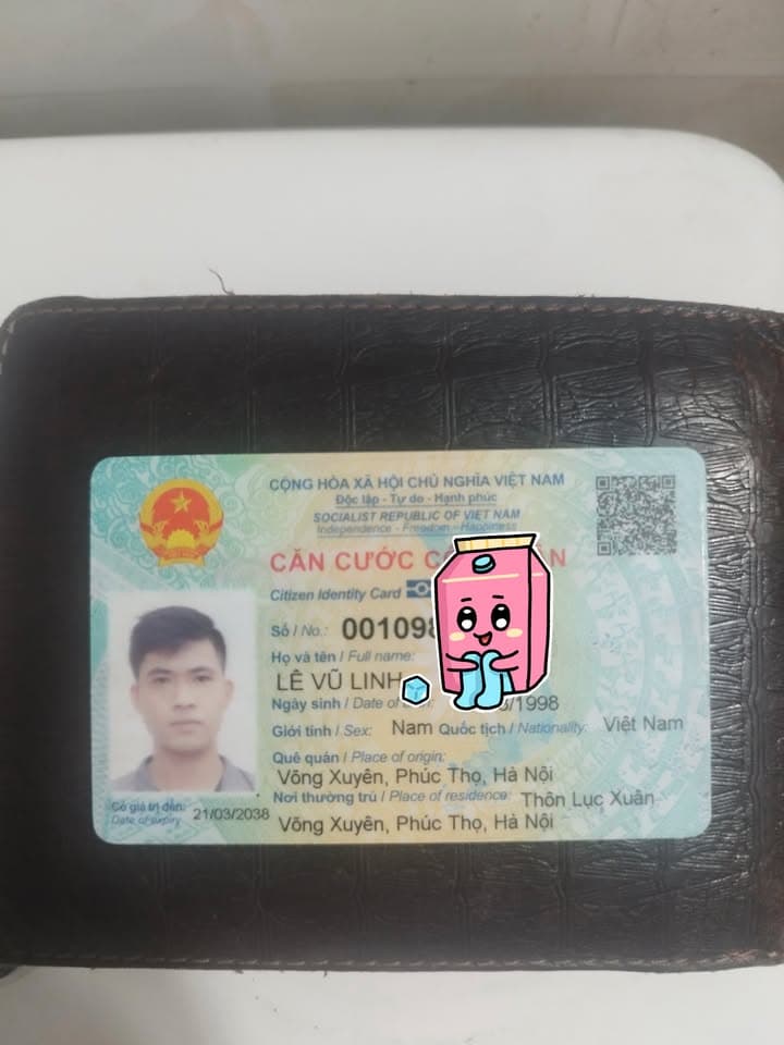 Rơi ví giấy tờ