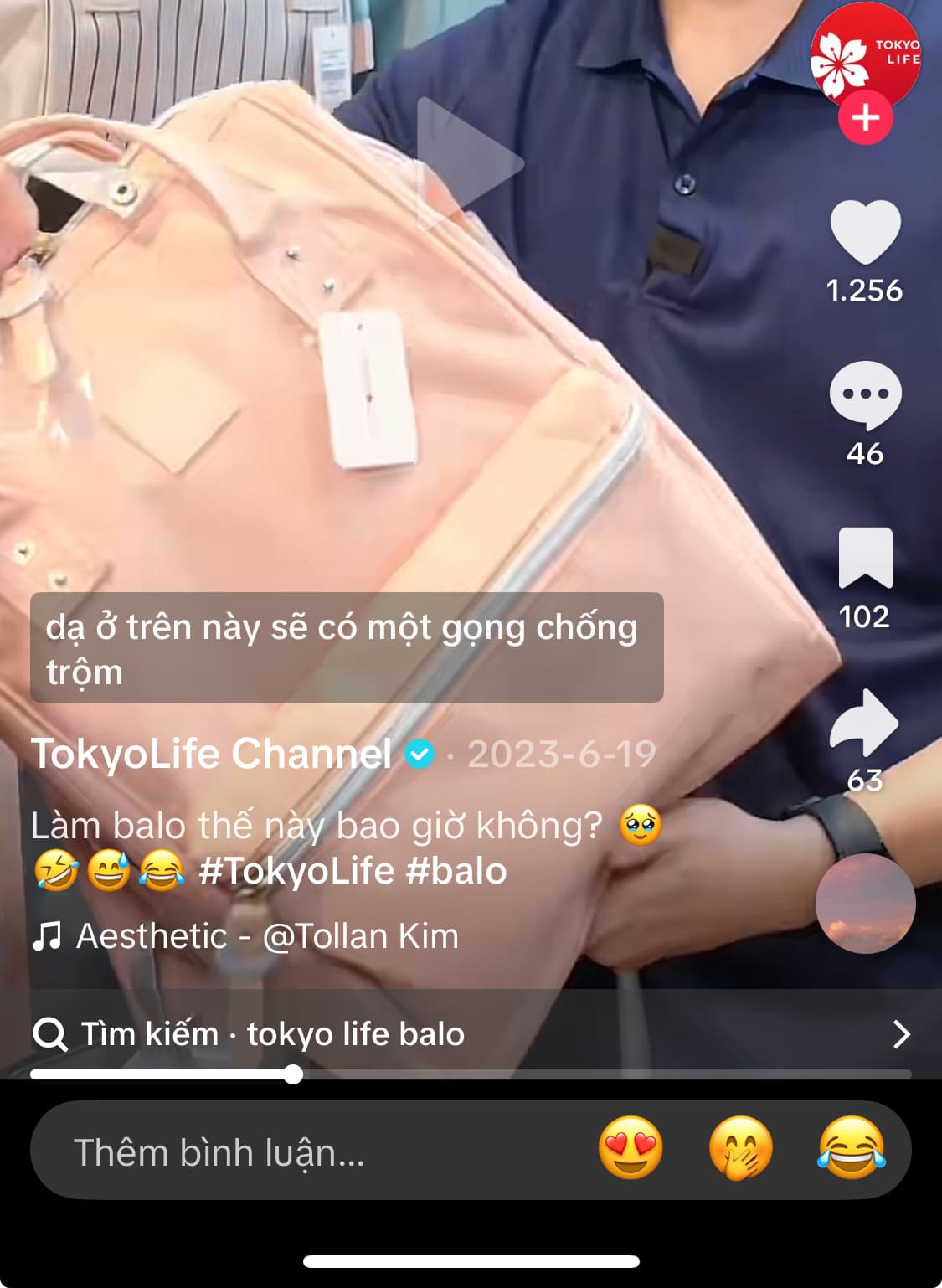 Tìm balo thất lạc màu hồng trên cung đường lò đúc - trần khát chân - lương yên 