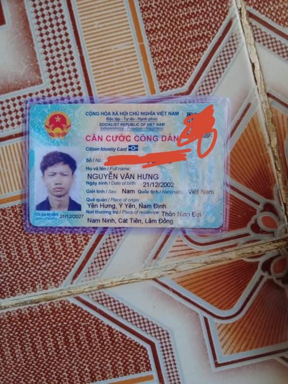 Rơi ví nguyên văn hưng ở thủ Đức quận 9 hcm 