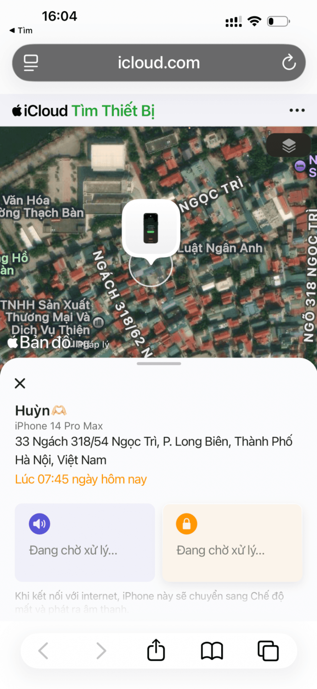 Mình có đánh rơi trước điện thoại iPhone 14 pro Max