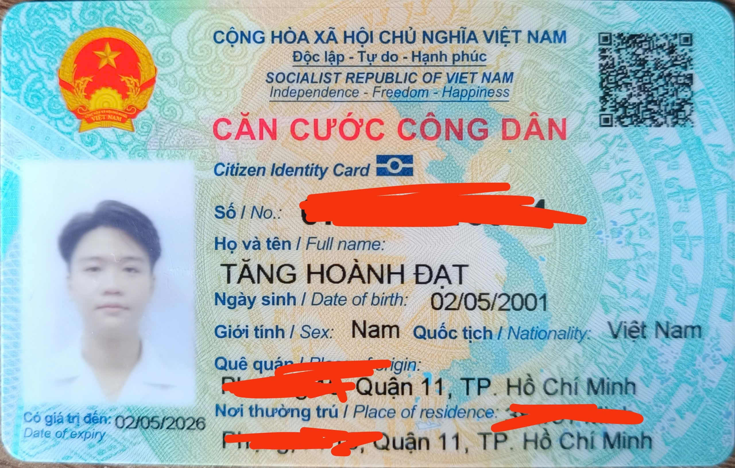 Rơi ví và giấy tờ tùy thân