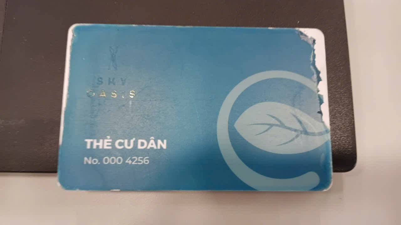 Tìm thẻ từ ecopark