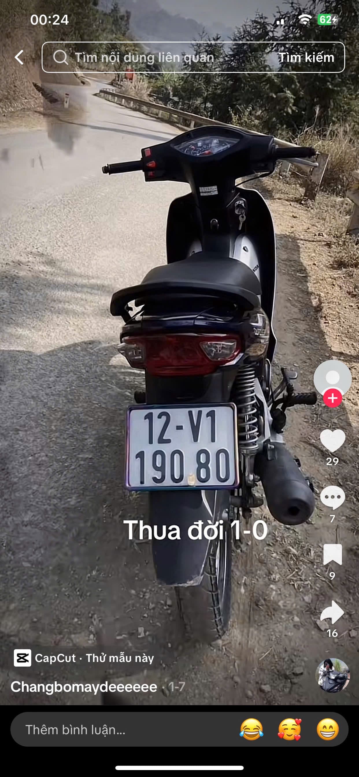 Mình bị trộm xe máy Wave 110 biển số 12V1 19080 21h ngày 28/11  mất ở gần cổng làng Giang liễu BN 