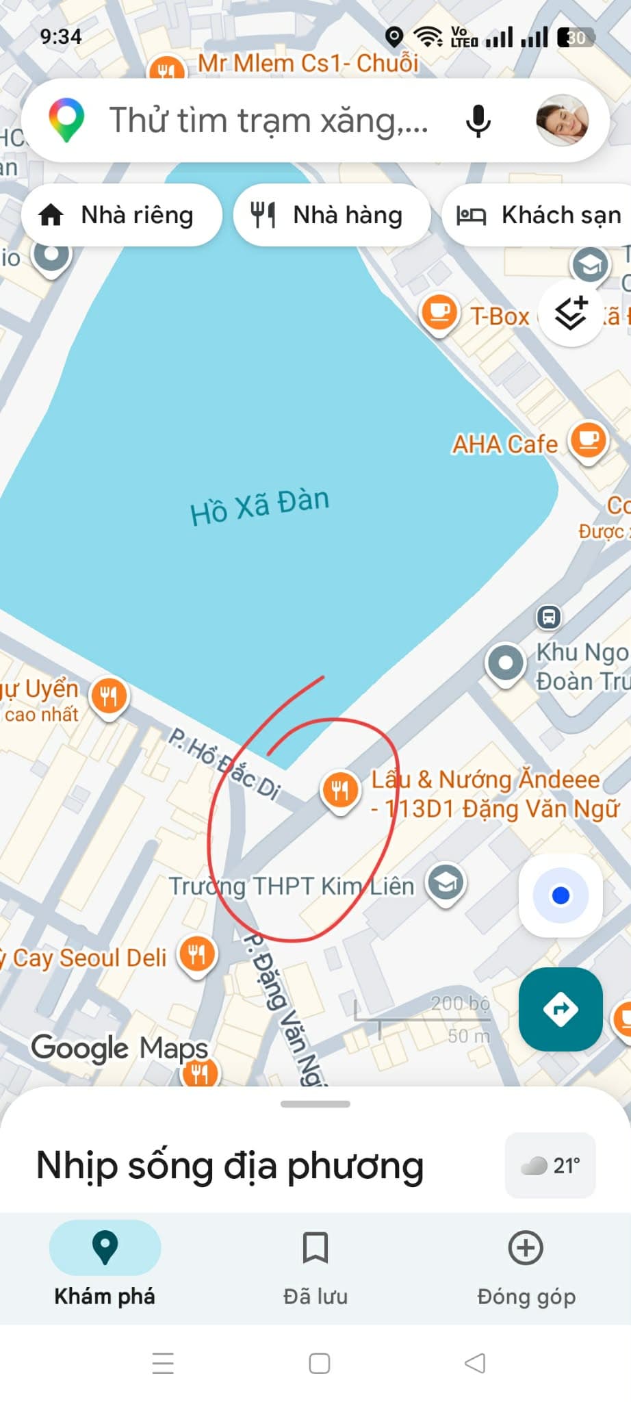 Thất Lạc Điện Thoại Iphone 15 Promax tại Đặng Văn Ngữ