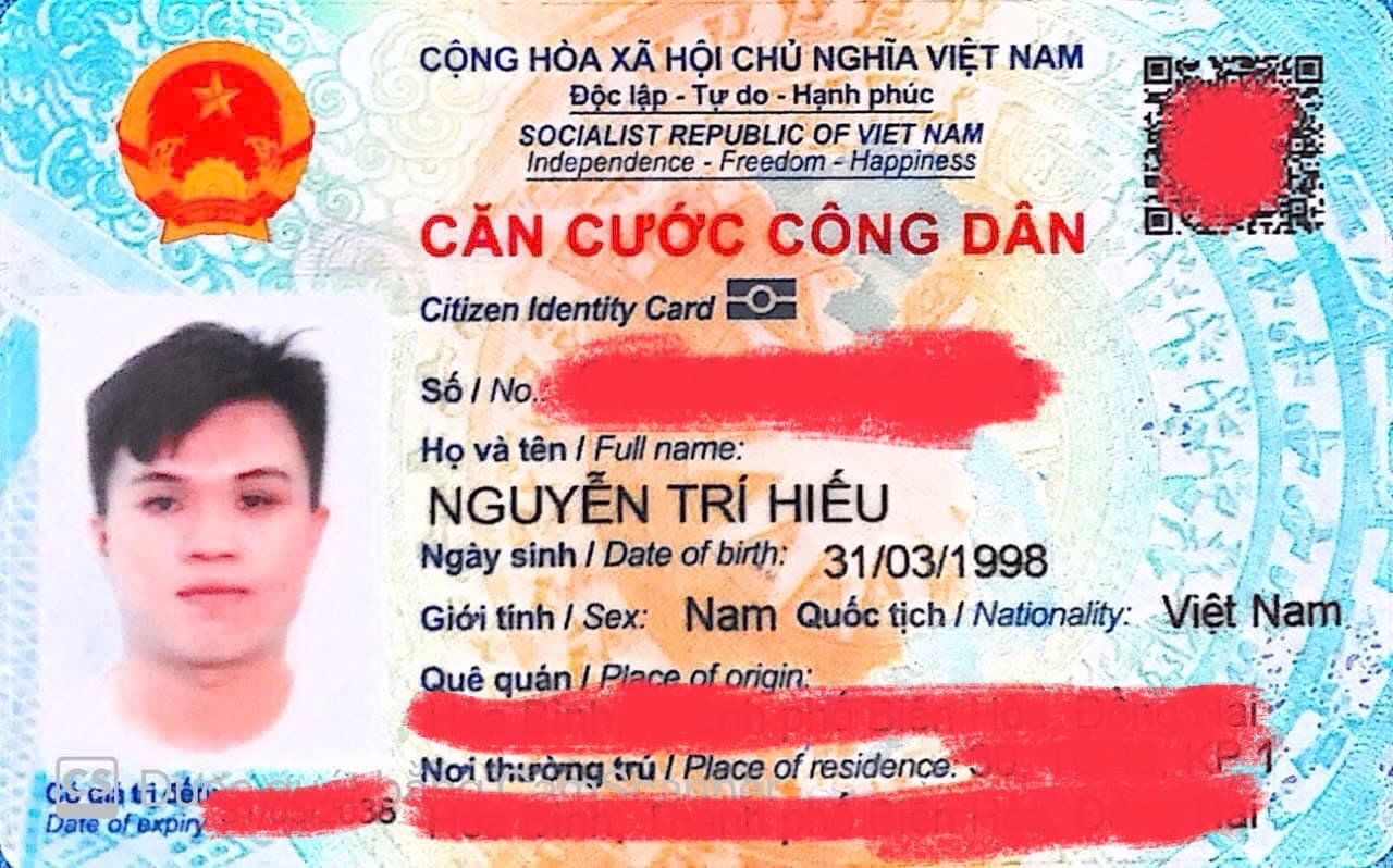Cần tìm cccd