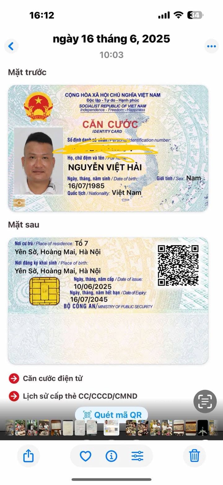 Mất ví giấy tờ