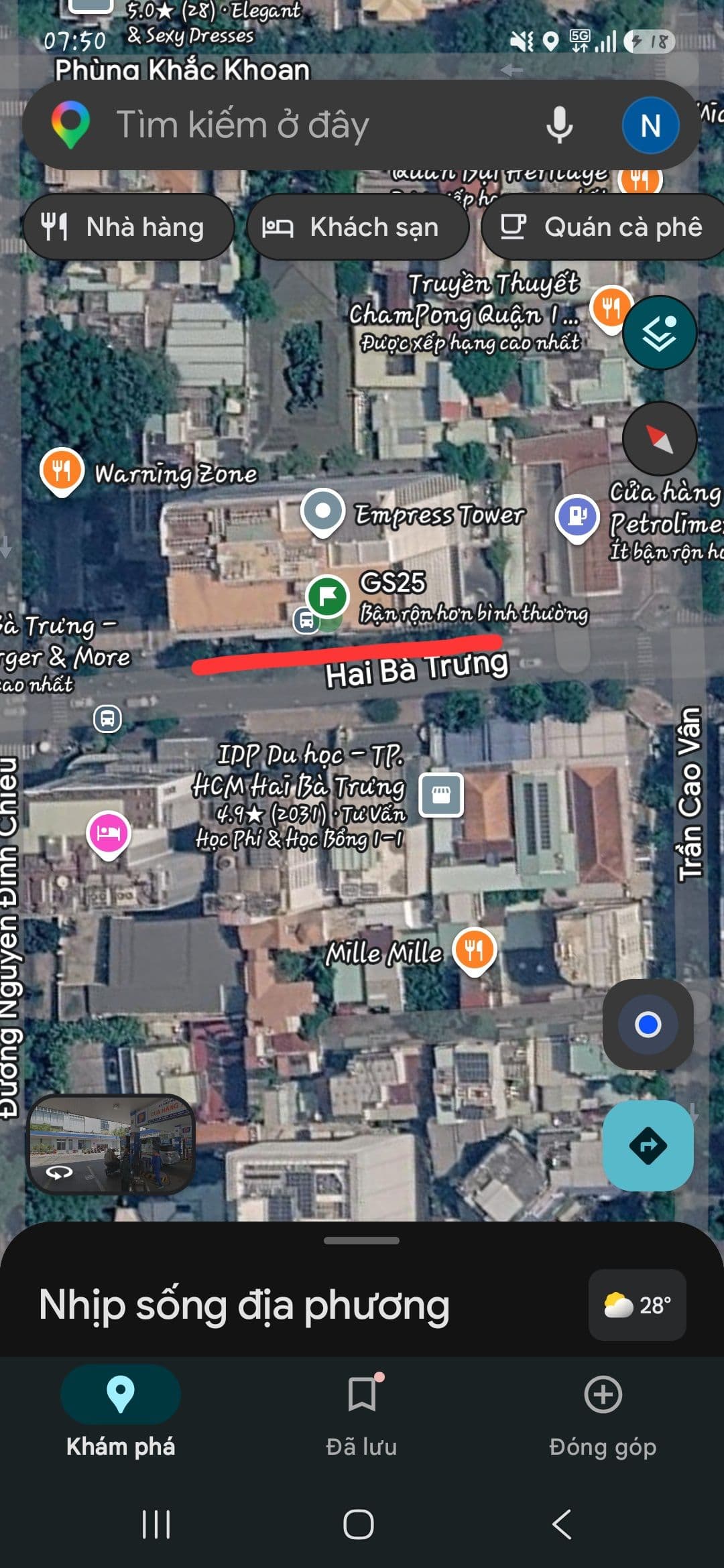 Rơi ví đường Hai Bà Trưng, HCM 